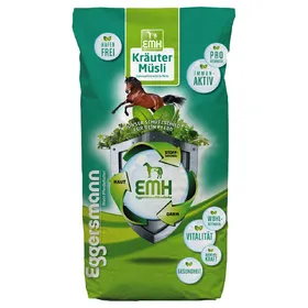 Meilleurs prix pour 20kg EMH Eggersmann Muesli aux herbes - Muesli pour cheval