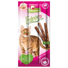 Comparer les prix de GranataPet Feini Sticks, poulet - Friandises pour chat
