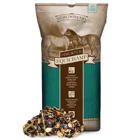Comparer les prix de Struktur Equichamp Mühldorfer's pour cheval - Aliment pour cheval