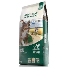 Comparer les prix de Bewi Dog Basic croquettes pour chiens adultes
