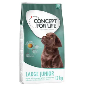 Comparer les prix de Lots économiques Concept for Life - Large Junior (2 x 12 kg)