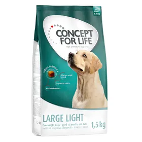 Meilleurs prix pour Large Light Concept for Life - Croquettes pour Chien