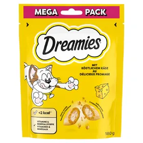 Meilleurs prix pour Fromage Catisfactions Maxi Pack 180g Dreamies - Friandises pour Chat