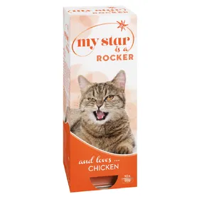 Meilleurs prix pour Poulet My Star is a Rocker - Sachets et Boîtes pour Chat