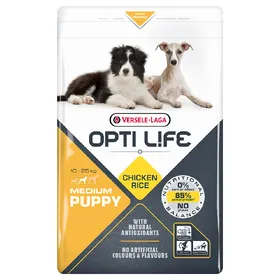 Comparer les prix de Opti Life Puppy Medium - Croquettes pour chien