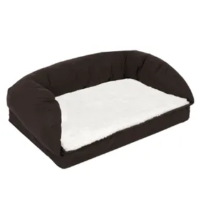 Meilleurs prix pour Panier orthopédique marron pour chien L90xl60xH30cm