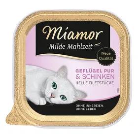 Meilleurs prix pour Volaille pure, jambon Milde Mahlzeit Miamor - Nourriture pour Chat