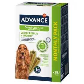 Meilleurs prix pour Advance Dental Care Stick Medium (2 x 28 bâtonnets) - Friandises pour chien