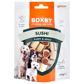 Meilleurs prix pour Boxby Original Sushi pour chien 5 x 100 g