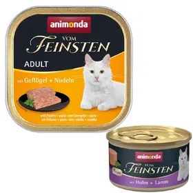 Comparer les prix de Adult volaille, pâtes Animonda Vom Feinsten - Pâtée pour chat