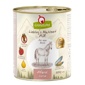 Meilleurs prix pour GranataPet Liebling's Mahlzeit PUR, cheval pour chien - 6 x 800 g