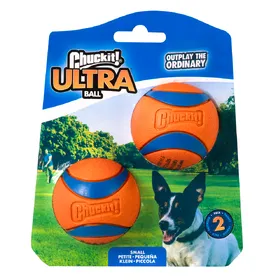 Comparer les prix de Balles Ultra Ball Chuckit taille S 5,1 cm de diamètre - Jouet pour chien