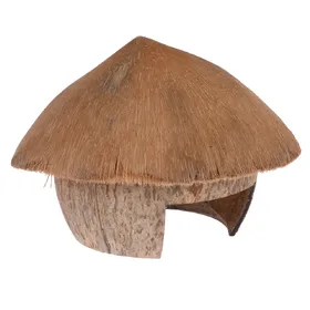 Comparer les prix de Maisonnette TIAKI Noix de coco pour hamster et souris environ 16 cm de diamètre x 13 cm, pour petits animaux