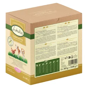 Comparer les prix de Lukullus Junior sans céréales 6 x 300 g pour chien - volaille, gibier