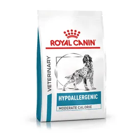 Comparer les prix de Royal Canin Veterinary Hypoallergenic Moderate Calorie - 7 kg