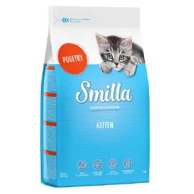 Comparer les prix de Smilla Kitten volaille pour chaton - 1 kg