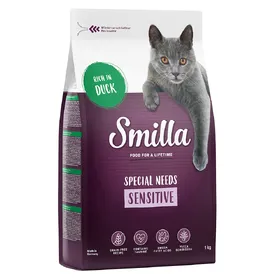 Meilleurs prix pour Croquettes Smilla- Adult Sensitive sans céréales, canard
