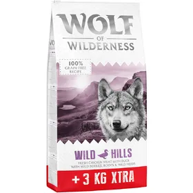 Meilleurs prix pour Croquettes Wolf of Wilderness - Adult Wild Hills, canard