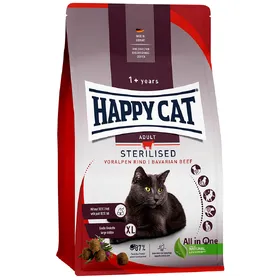 Meilleurs prix pour HAPPY CAT Supreme Sterilised Bœuf des Préalpes 1,3 kg