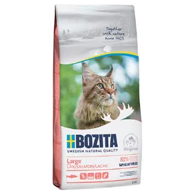 Comparer les prix de 2x2kg Large sans blé Bozita croquettes pour chat: 15% de remise!
