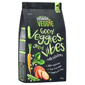 Meilleurs prix pour Greenwoods Veggie patates douces, pommes de terre, petits pois, carottes, épinards