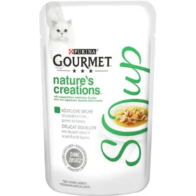 Comparer les prix de Mégapack Gourmet Soup poulet, légumes - Pâtée pour chat