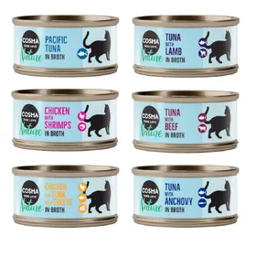 Meilleurs prix pour Nature lot II 6 saveurs Cosma - Pâtée pour chat