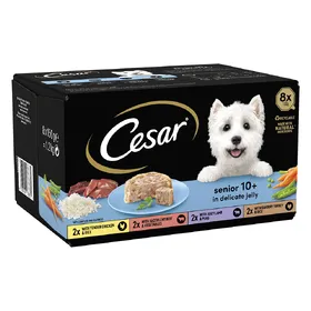 Comparer les prix de Cesar Senior 10+ - Pâtée pour chien