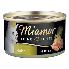 Meilleurs prix pour Filets Fins poulet en gelée Miamor - Pâtée pour chat