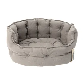 Meilleurs prix pour Panier Cozy ecoLIFE gris pour chien - L 64 x l 60 x H 30 cm