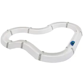 Meilleurs prix pour Flashlight Circuit de jeu blanc/gris - Jouet pour chat