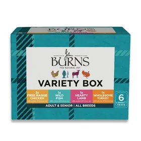 Meilleurs prix pour 6x395g assortiment (4 saveurs) Burns Variety Box nourriture humide pour chien