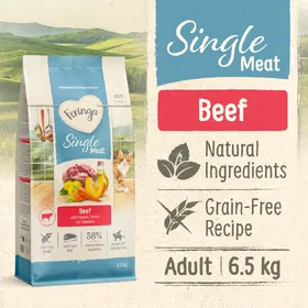 Meilleurs prix pour 6,5kg Adult Classic Single Meat boeuf Feringa croquettes pour chat