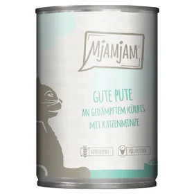 Comparer les prix de MjAMjAM bonne dinde à la courge cuite à la vapeur nourriture pour chat humide