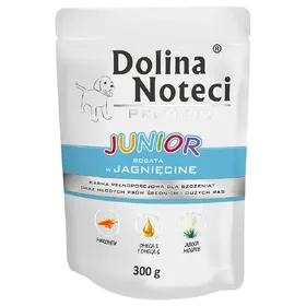 Meilleurs prix pour 10x300g Dolina Noteci Junior nourriture humide pour chiens