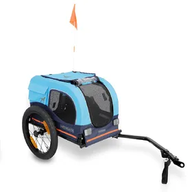 Meilleurs prix pour Remorque à vélo HAFENBANDE Cabby S avec 2 attelages - L116xl52xH61cm