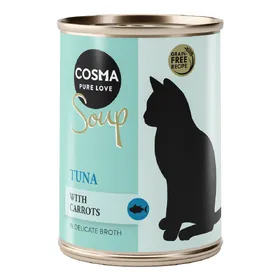 Comparer les prix de Cosma Soup 6 x 100 g - thon, carotte