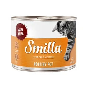 Meilleurs prix pour Volaille, agneau Smilla nourriture humide pour chat