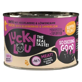 Comparer les prix de 200g Lucky Lou SuperMono² nourriture pour chat humide