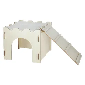 Meilleurs prix pour Abri Kerbl Pet Château pour rongeur  - L 28 x l 28 x H 25 cm