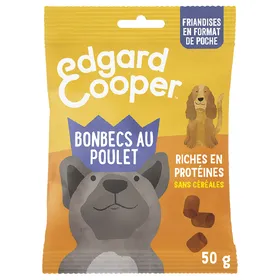 Comparer les prix de Friandises Edgard & Cooper Bonbecs poulet - Friandises pour chien