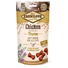 Meilleurs prix pour Carnilove Friandises semi-humides poulet, thym pour chat - 50 g