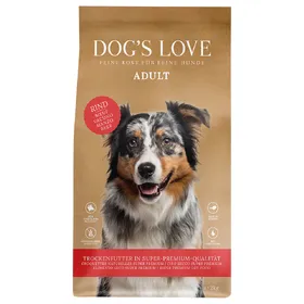 Meilleurs prix pour Dog's Love Adult bœuf pour chien - 2 kg