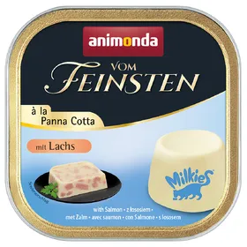 Comparer les prix de animonda Vom Feinsten Adult à la Panna Cotta 32 x 100 g pour chat - saumon