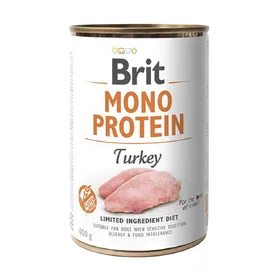 Comparer les prix de Brit Mono Protein, 6 x 400 g  - dinde