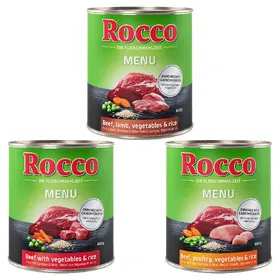 Meilleurs prix pour Offre découverte Rocco Menu 6 x 800 g pour chien - 6 x 800 g
