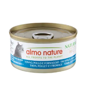 Comparer les prix de Almo Nature HFC Natural 24 x 70 g pour chat - thon, poulet, fromage