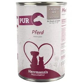 Meilleurs prix pour Lot Herrmann's Pure Viande Bio 24 x 400 g - cheval