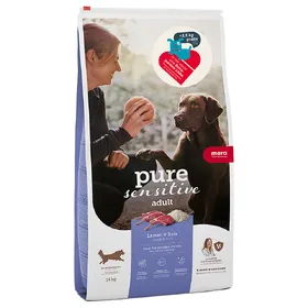 Comparer les prix de Croquettes MERA pure pour chien - sensitive agneau, riz