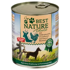 Meilleurs prix pour Best Nature Adult 6 x 800 g - gibier, poulet, pâtes